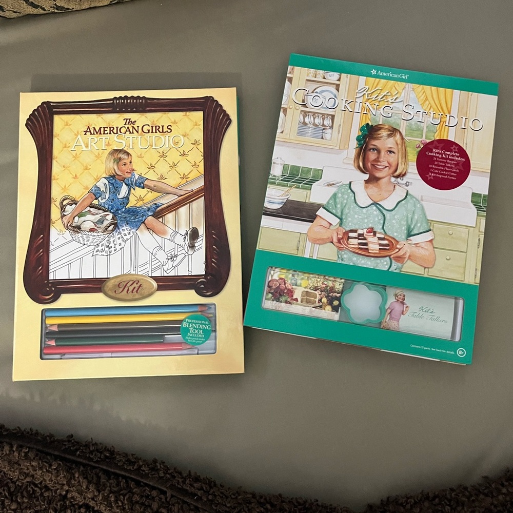 American Girl Art and Cooking Studio Kits